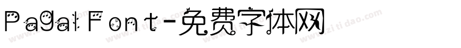 Pagal Font字体转换